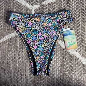 Hobie Hi-waist bikini bottom sz Small